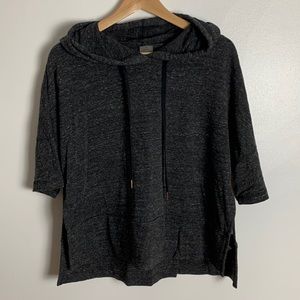 Grey hooded Calia workout hoodie - summer sale
